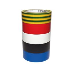 Pack cinta aislante 10x19 mm Diall 5 uds