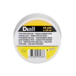 Cinta de teflón fontanero 15 m x 19 mm diall