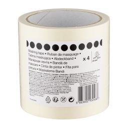 Pack 4 cintas de pintor 24 mm x 25 m