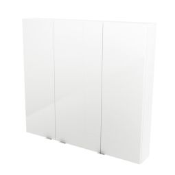Armario de baño Imandra color blanco 90x100x15cm