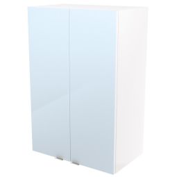 Armario de baño Imandra color blanco 90x60x36cm