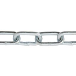 Cadena acero 4 mm. eslabón largo