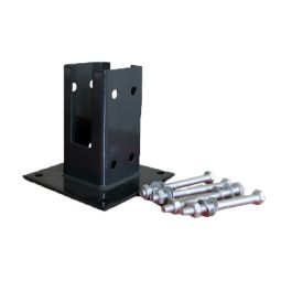 Base para poste neva 7x7cm gris Goodhome