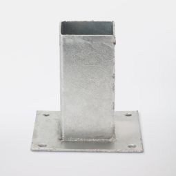 Soporte metálico para atornillar 7 x 7 cm Blooma