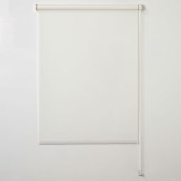 Estor enrollable translúcido blanco "halo" 60x180 cm