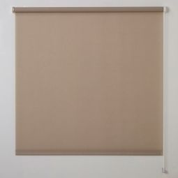 Estor enrollable translúcido beig "halo" 90x180 cm