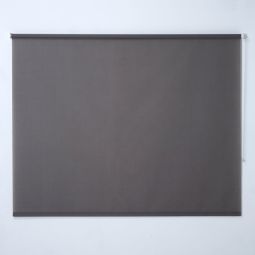 Estor enrollable translúcido gris "halo" 180x180 cm