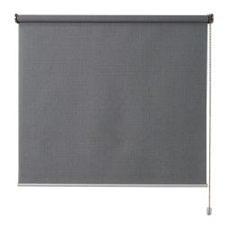 Estor enrollable translúcido gris "iggy" 90x180 cm
