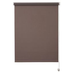 Estor enrollable opaco marrón "boreas" 60x180 cm