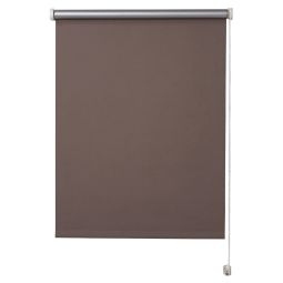 Estor enrollable opaco marrón "pama" 60x195 cm