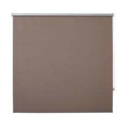 Estor enrollable opaco marrón "pama" 120x195 cm