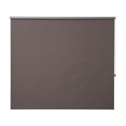 Estor enrollable opaco marrón "pama" 160x195 cm