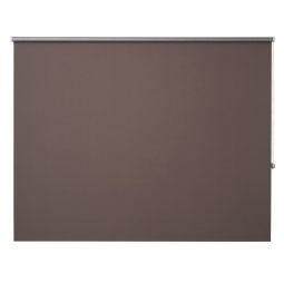 Estor enrollable opaco marrón "pama" 180x195 cm