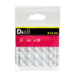 Gota adhesiva ø 12 mm diall 20 uds