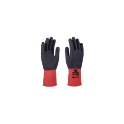 Guantes 100% latex natural flocado ecobic-br (talla 10/xl)