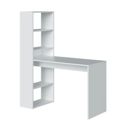 Habitdesign gio plus mesa + estanteria blanco artik - 1,44 x 1,20 x 0,53 ms