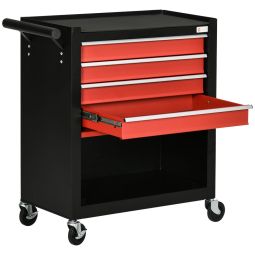 Carro de herramienta 69x33x75 cm acero bicolor durhand