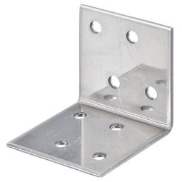 Escuadra de ensamblaje  70 x 70 x 55 mm inox