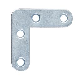 Escuadra plana puntas redondas 40 x 40 x 12 mm