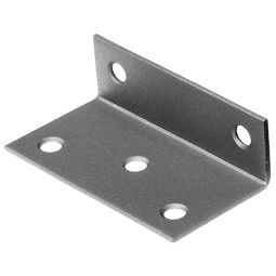 Escuadra de ensamblaje ancha caras desiguales 40 x 25 x 75 mm