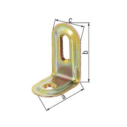 Escuadra de embutir regulable 39 x 28 x 22 mm