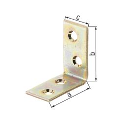 Escuadra silla reforzada 60 x 60 x 20 mm