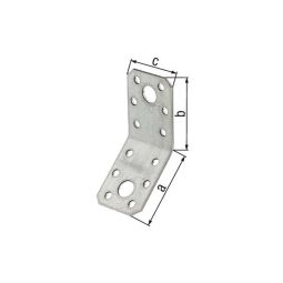 Escuadra de ensamblaje ángulo 135º sin puntas 90 x 90 x 40 mm