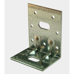 Escuadra de ensamblaje con nervio caras desiguales 77 x 64 x 50 mm
