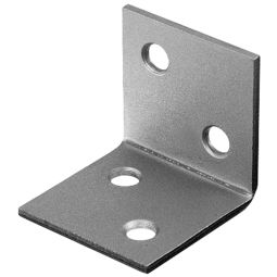 Escuadra de ensamblaje ancha caras iguales 30 x 30 x 30 mm inox