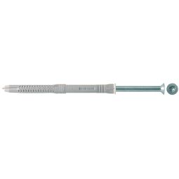 Pack 4 tacos largo con tornillo torx fischer 8 x 100 mm