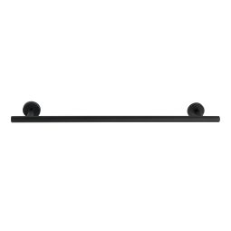 Toallero barra de acero inoxidable Bosio 60cm negro