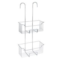 Cesto de baño doble acero inox milo