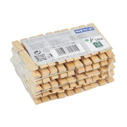Pinzas para tender la ropa madera 50 uds