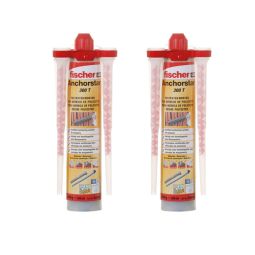 Taco químico poliéster 300 ml fischer pack 2 uds