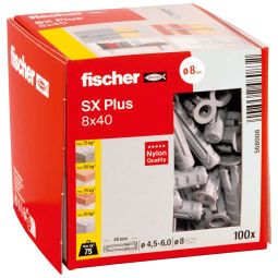 Taco SX Plus 8x40mm 100+20gratis Fischer Fischer
