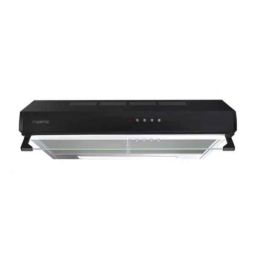 Campana estándar mepamsa modena 60 v3 negro 480 m3/h - marca mepamsa - colo