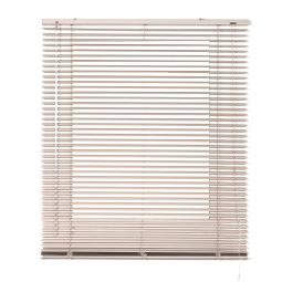 Storesdeco|persianas venecianas de aluminio con cordón gris piedra 90x250