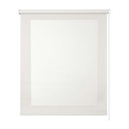 Estor screen, estor enrollable con tejido técnico blanco, 160 x 180cm