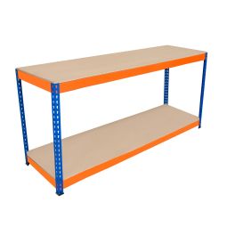 Banco de trabajo s-rax con 2 niveles  180 x 60 x 90cm