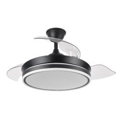 Ventilador de techo bayomo negro cct regulable 91cm