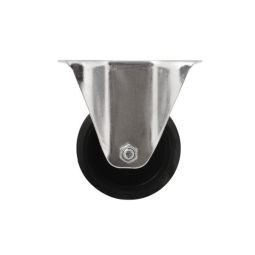 Rueda fija ø 8 cm con pletina