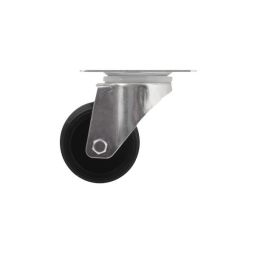 Rueda giratoria ø 8 cm con pletina