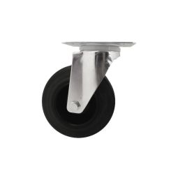 Rueda giratoria ø 12,5 cm con pletina