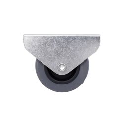 Rueda fija ø 5 cm con pletina