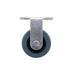 Rueda fija ø 4,9 cm con pletina
