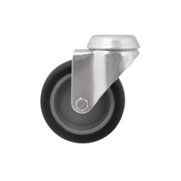 Rueda giratoria ø 7,6 cm con pasador