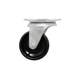 Rueda giratoria ø 4,9 cm con pletina