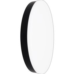 Plafón regulable ip54 de 30cm negro