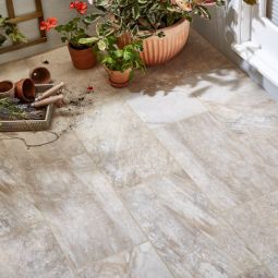 Suelo porcelánico piedra beige 30x60cm C2 Volfy
