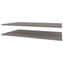 Kit estantes roble 100 cm 2 uds